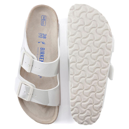 WOMEN'S BIRKENSTOCK ARIZONA SANDAL | DESERT SOIL GEO CAMO SNOW WHITE