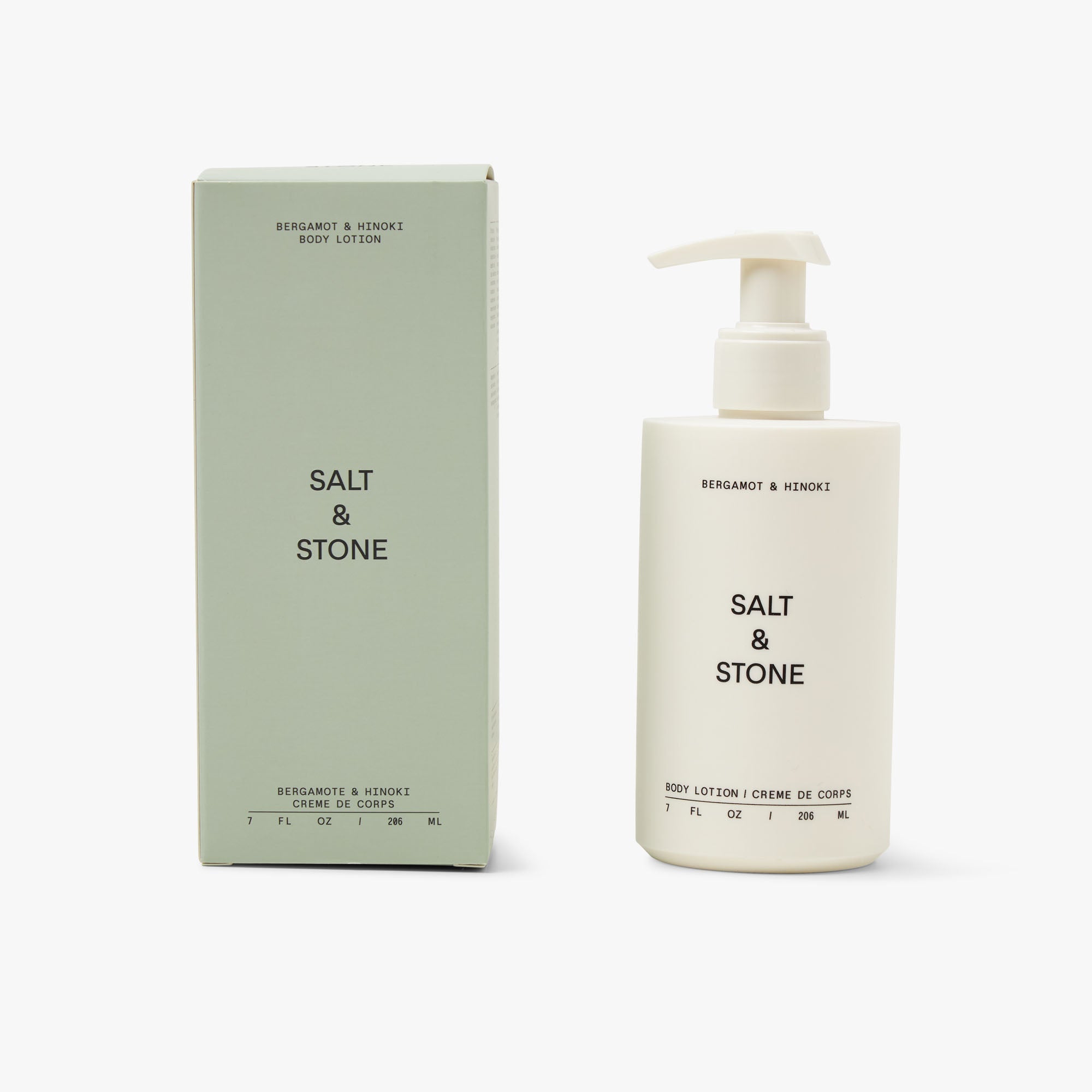 SALT & STONE Body Lotion / Bergamont & Hinoki