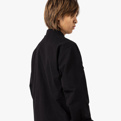 Brother Brother Military Souvenir Zip Shirt / Black
