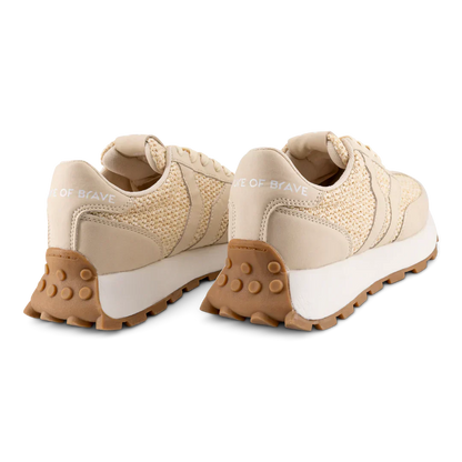 WOMEN'S C.O.B by CULTURE OF BRAVE HOPE SNEAKER | ECRU / ECRU WINGS