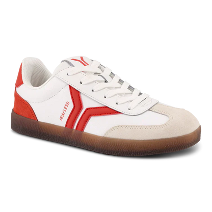 WOMEN'S C.O.B by CULTURE OF BRAVE FEARLESS SNEAKER | WHITE / NEON FLARE WINGS