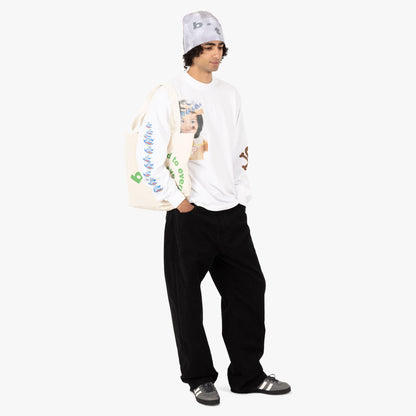 b.Eautiful Fair Long Sleeve Shirt / White