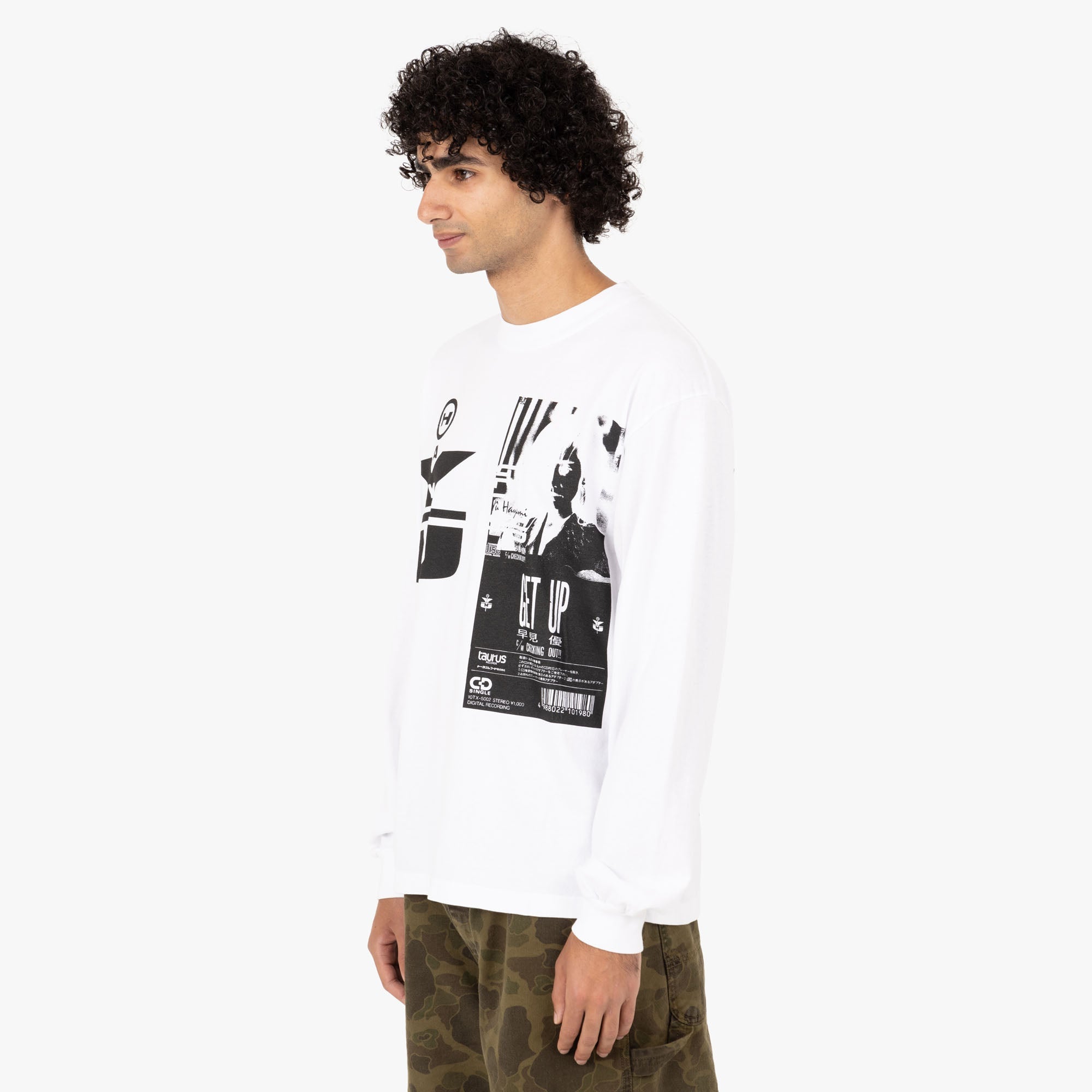 b.Eautiful Yui Long Sleeve Shirt / White