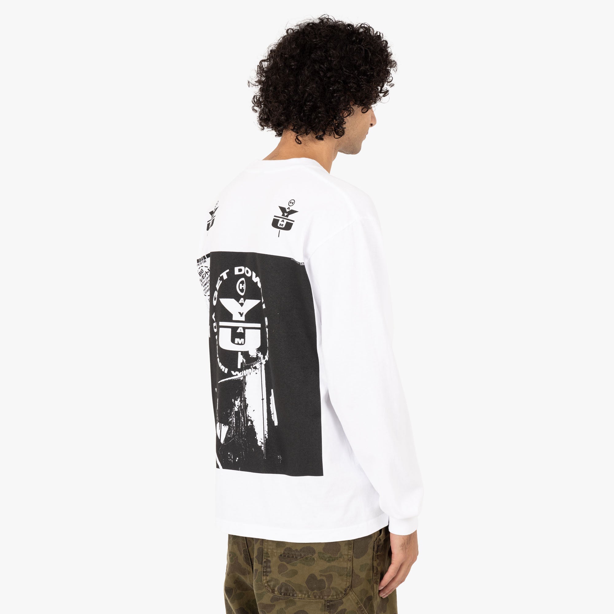 b.Eautiful Yui Long Sleeve Shirt / White