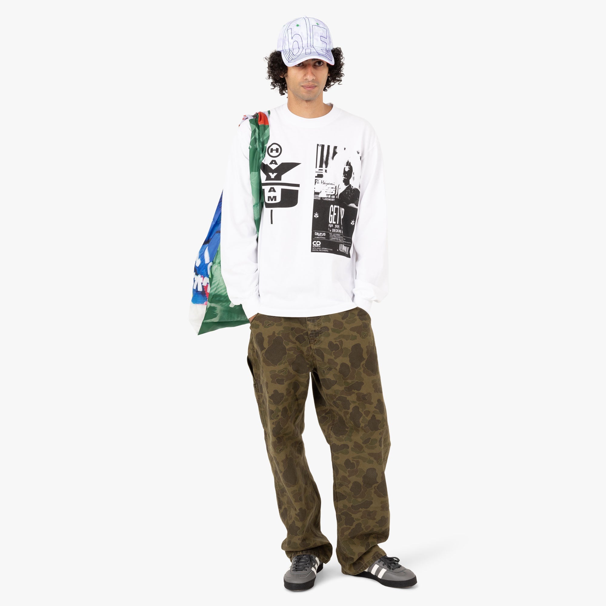 b.Eautiful Yui Long Sleeve Shirt / White