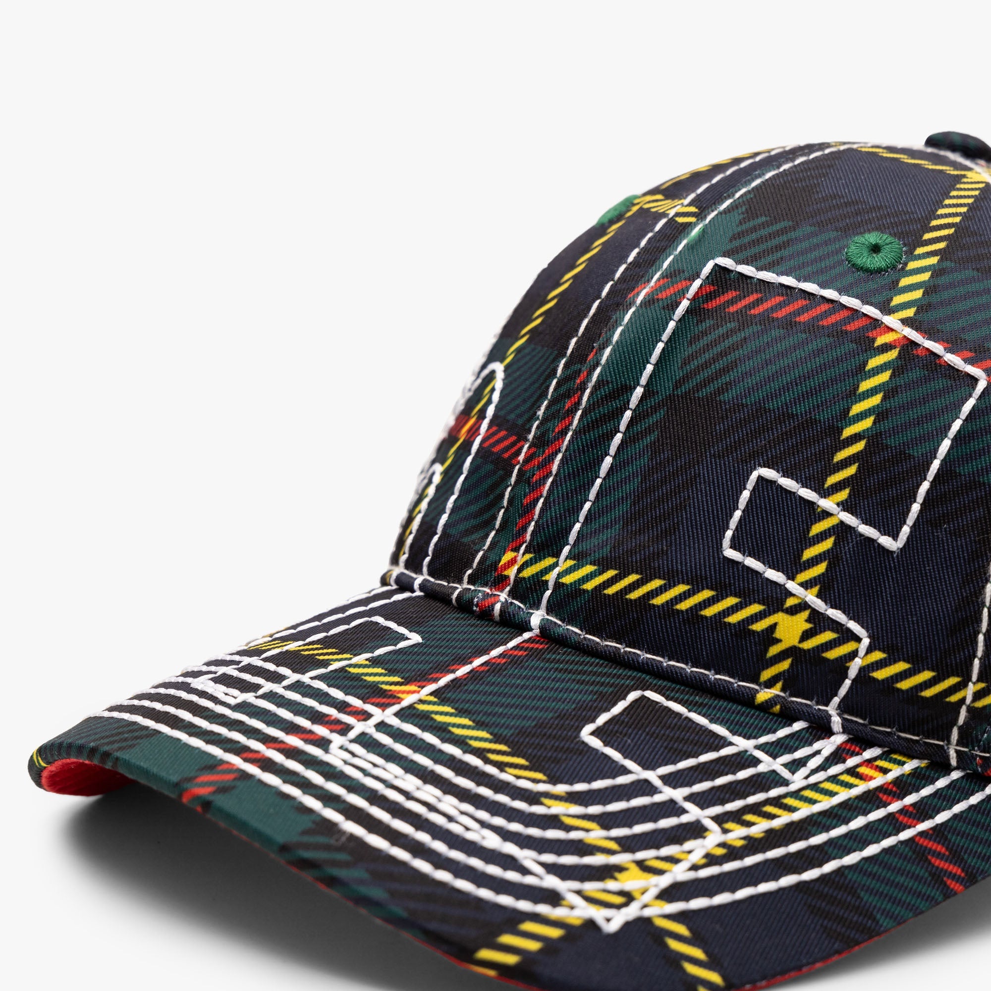 b.Eautiful Vapor 6 Panel Hat / MacLeod Tartan