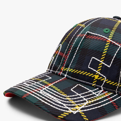b.Eautiful Vapor 6 Panel Hat / MacLeod Tartan