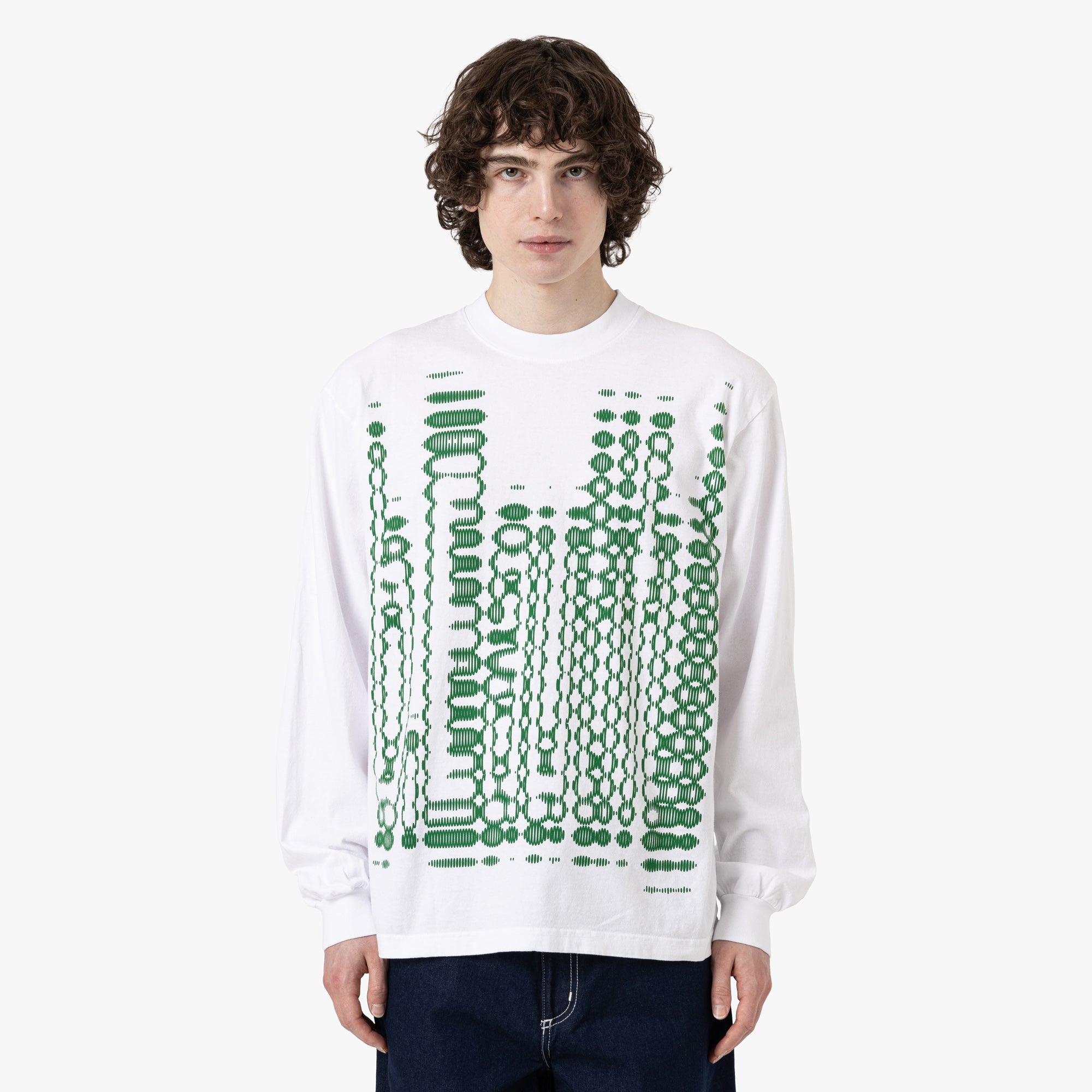 b.Eautiful Vapor Logo Shirt / White