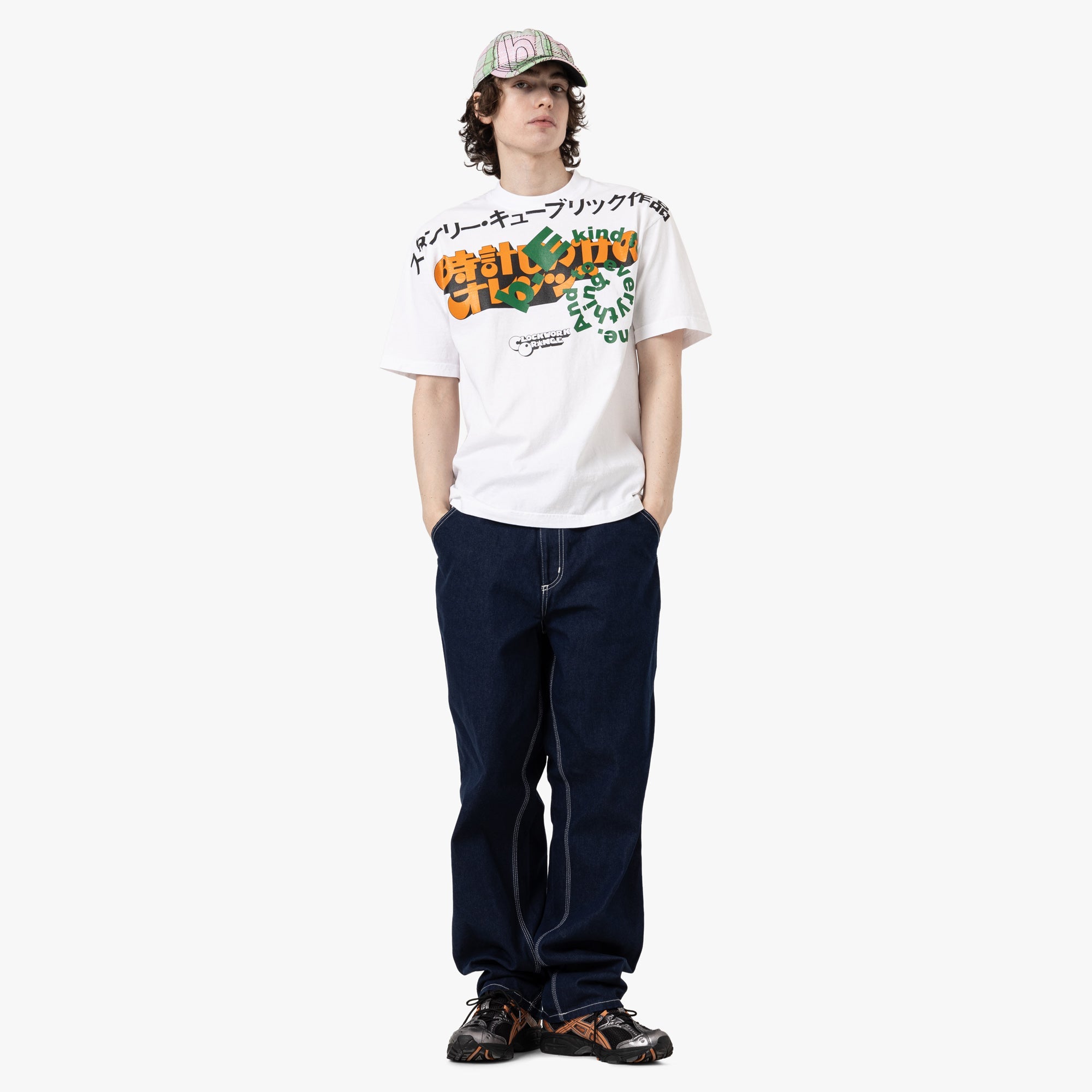 b.Eautiful Orange T-Shirt / White