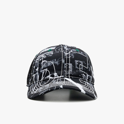 b.Eautiful x kiiro Vapor 6 Panel Hat Sword