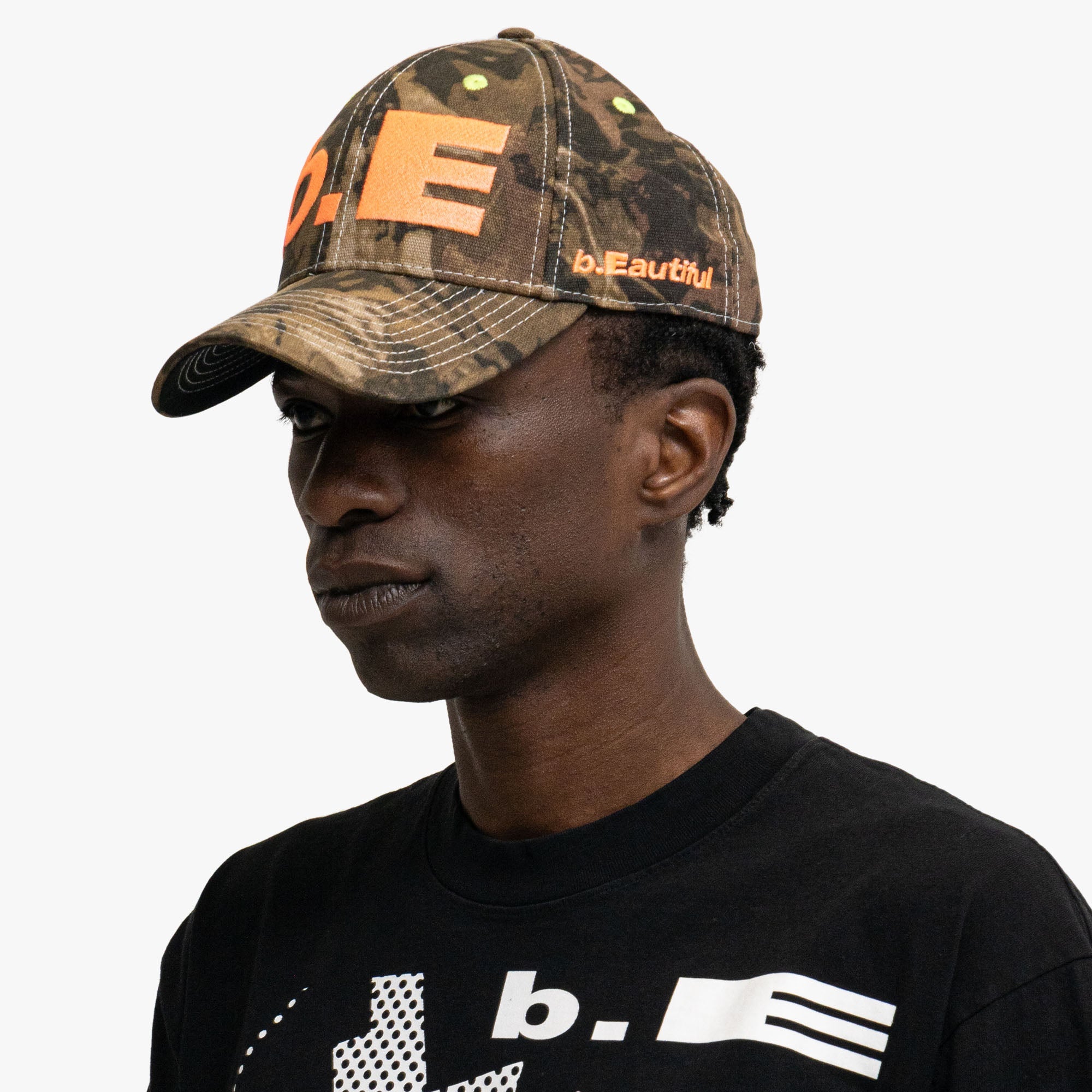 b.Eautiful b.E Hat Tree Camo / Orange