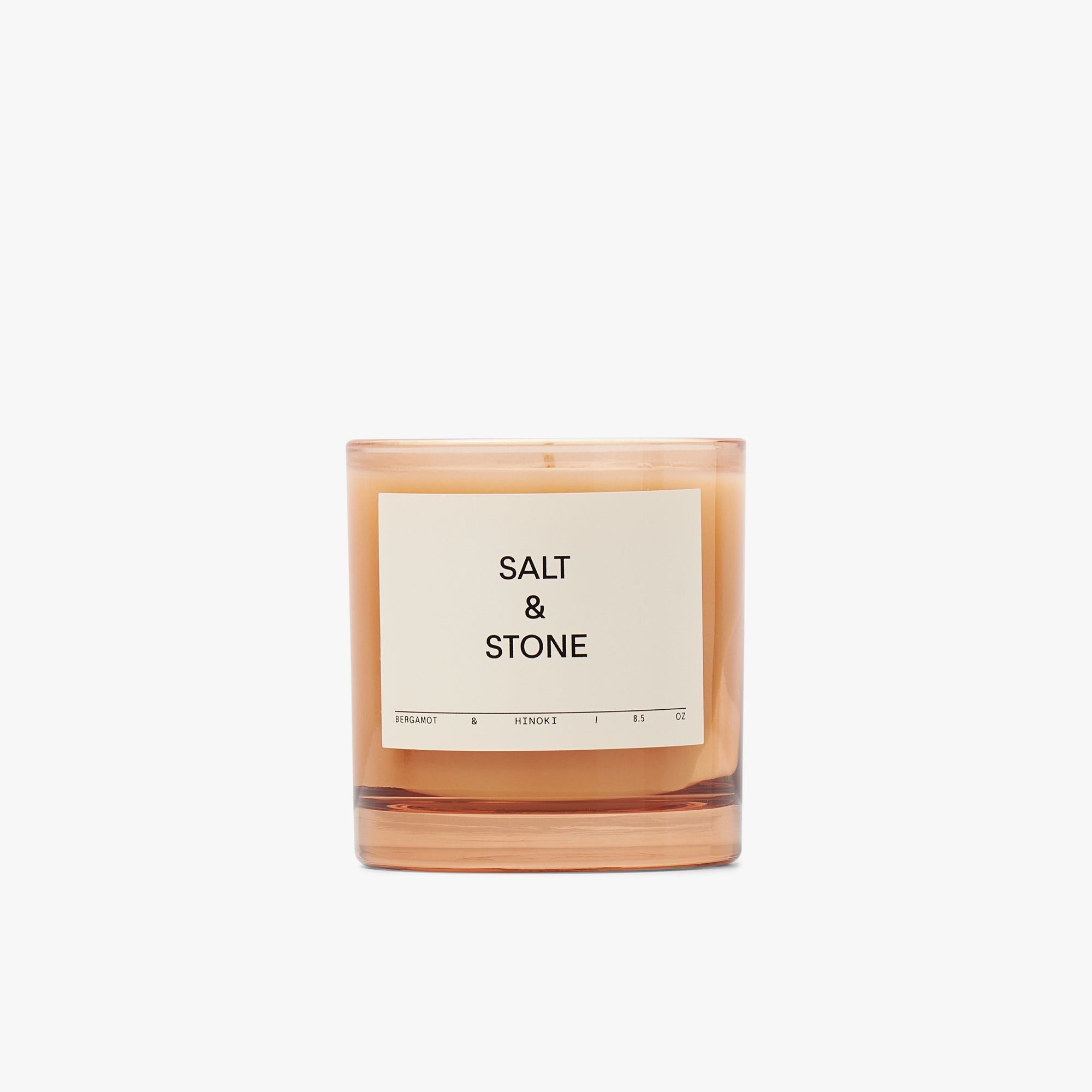 SALT & STONE Candle / Bergamot & Hinoki