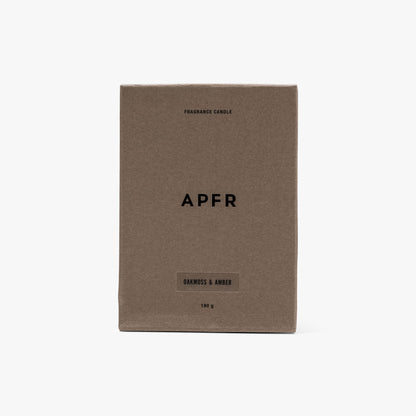 APFR Fragrance Candle Oakmoss / Amber
