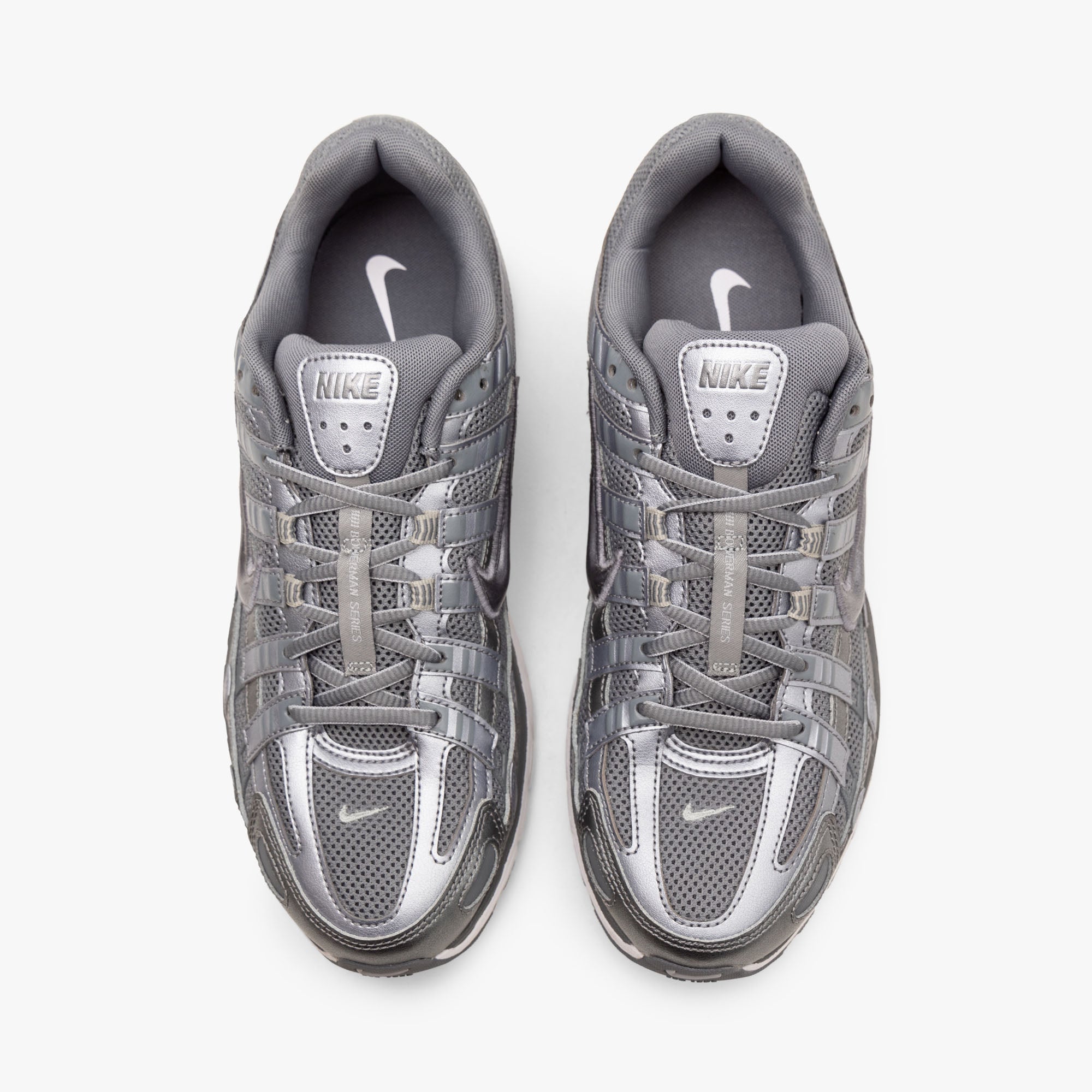 Nike P-6000 / Metallic Cool Grey / Cool Grey - White