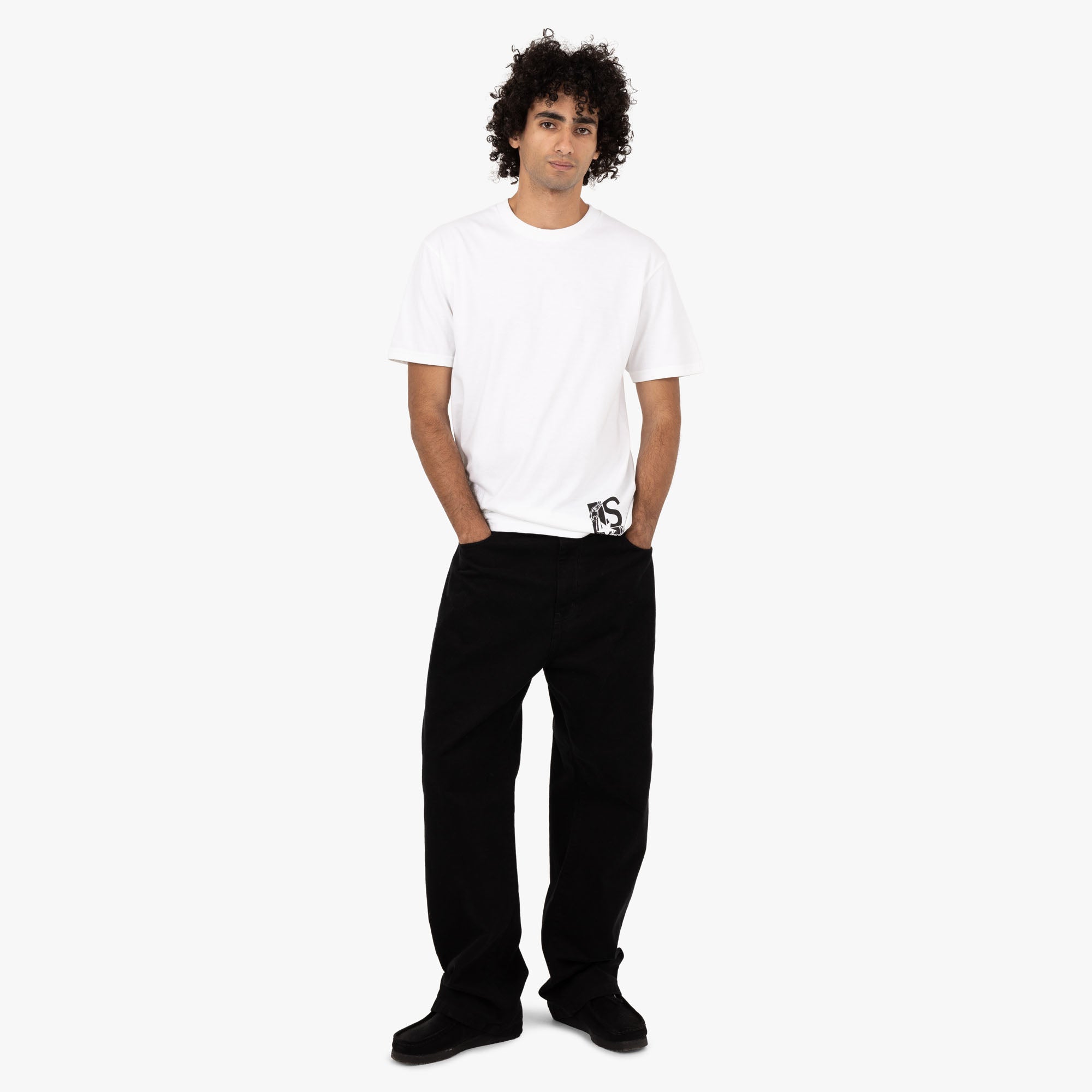 Livestock Chain Logo Censorious T-shirt / White