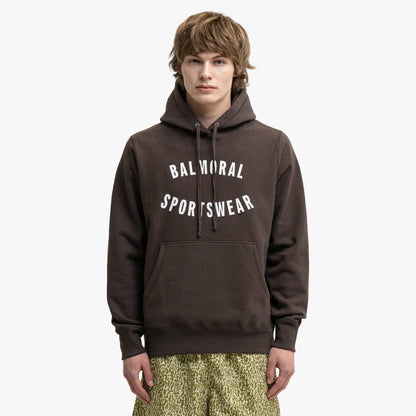 Balmoral Parkhaven Hoodie Chocolate / White