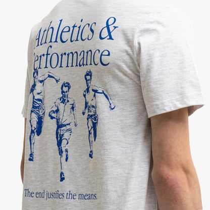 Balmoral Means T-shirt Ash Grey / Blue