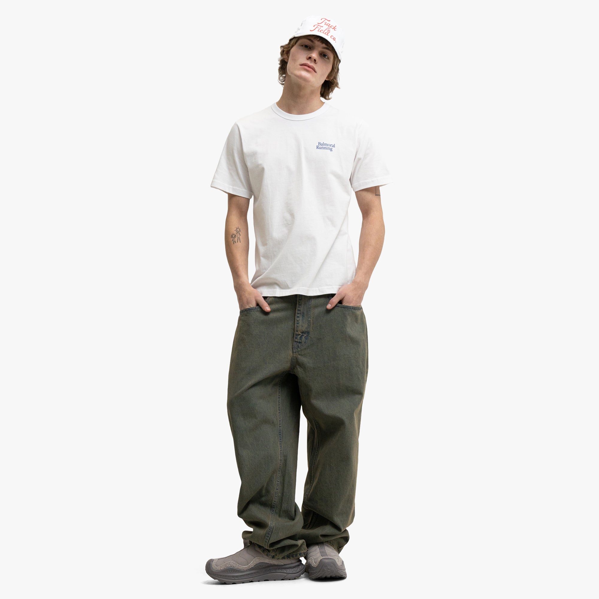 Balmoral Roots T-Shirt White