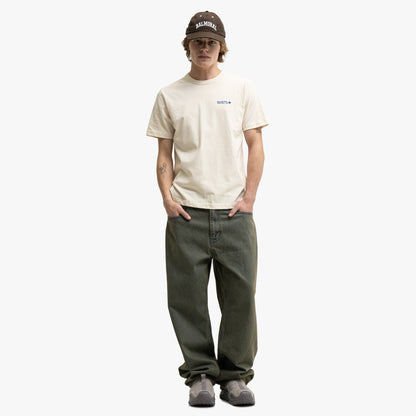 Balmoral Radius T-Shirt Natural / Light Blue