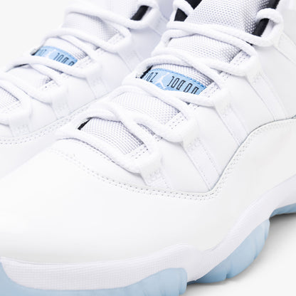 Jordan 11 Retro White / Legend Blue - Black