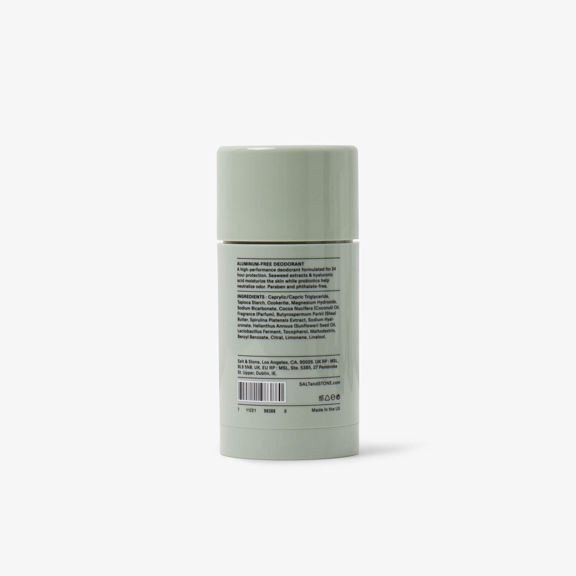 SALT & STONE Natural Deodorant / Bergamot & Hinoki