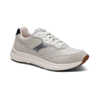 WOMEN'S AETREX EMILY SNEAKER | CHALK