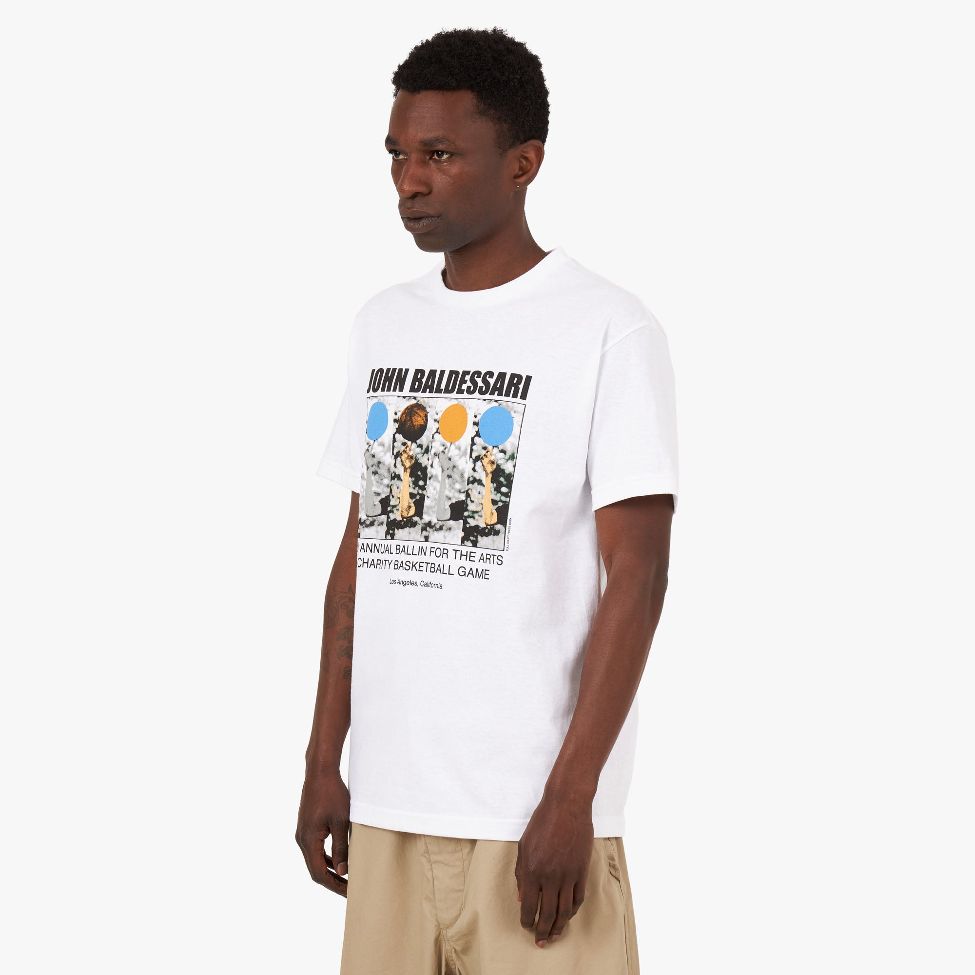 Full Court Press Baldesarri T-shirt / White