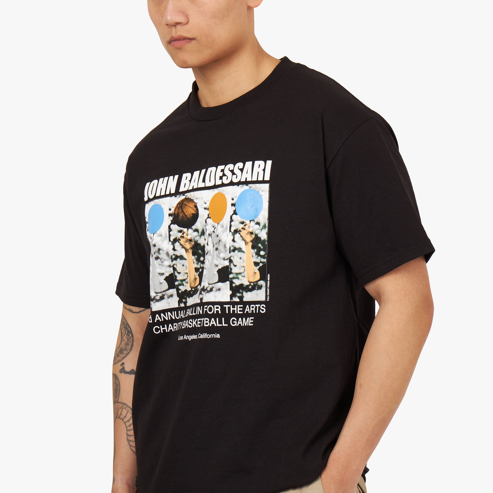 Full Court Press Baldesarri T-shirt / Black