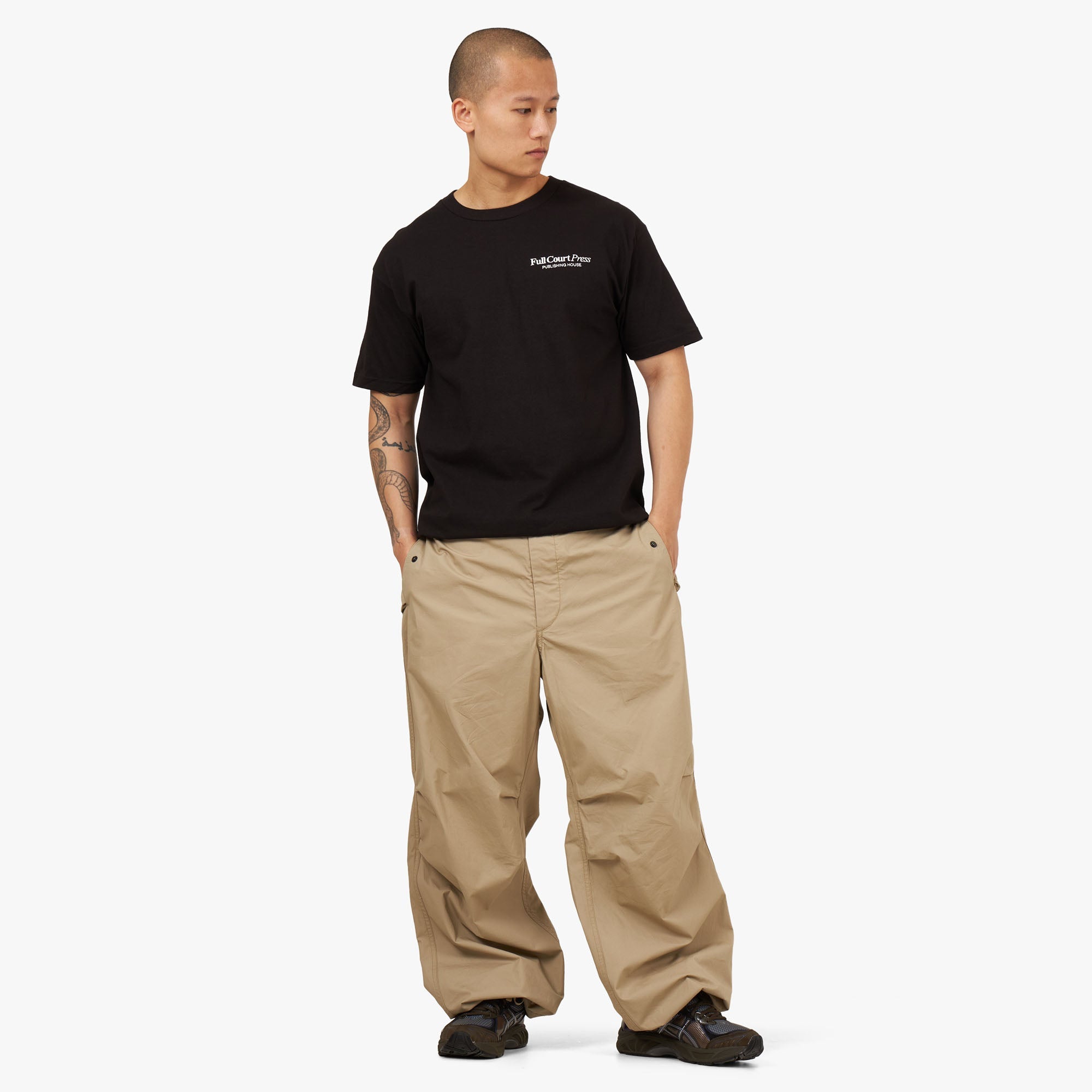 Full Court Press SP24 Logo T-Shirt / Black