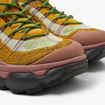 Nike Women's Air Max Flyknit Venture Bronzine / Volt  - Smokey Mauve