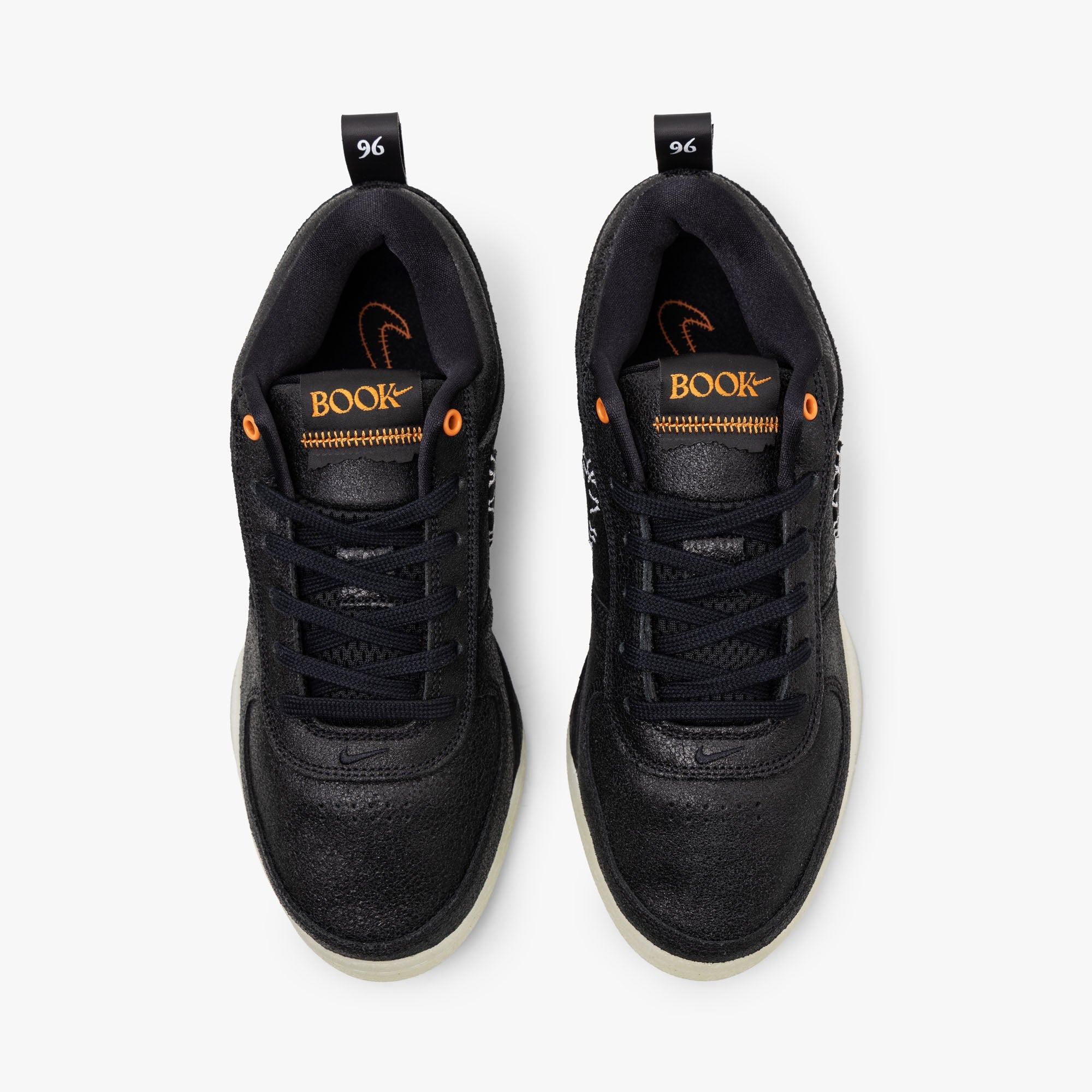 Nike Book 1 Black / Black - White - Clay Orange