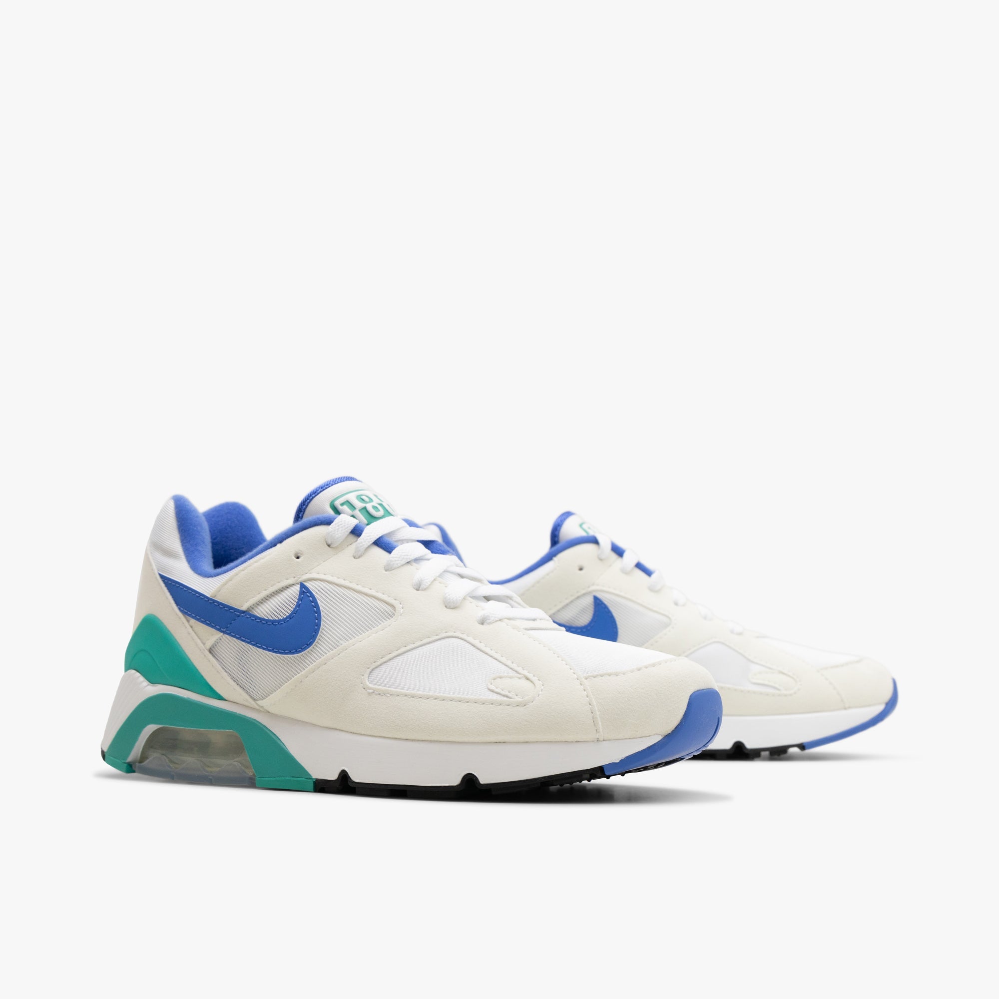 Nike Air 180 White / Medium Blue - Clear Jade II
