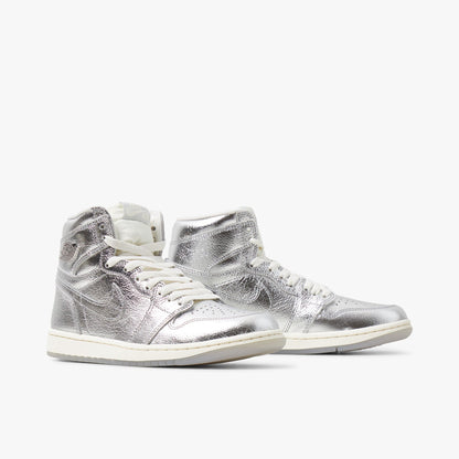 Jordan Women's 1 Retro High OG Metallic Silver / Photon Dust - Sail