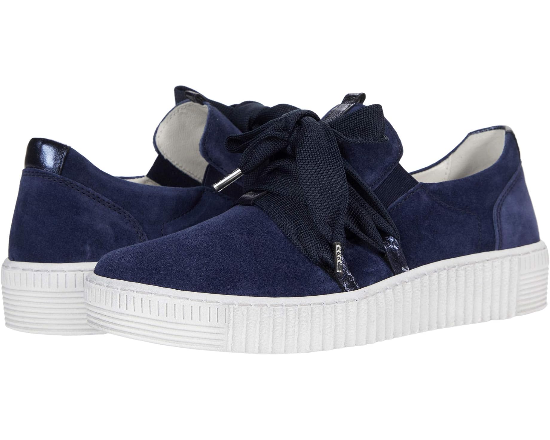 WOMEN'S GABOR 33.333.16 BOW TIE SNEAKER | MARINE