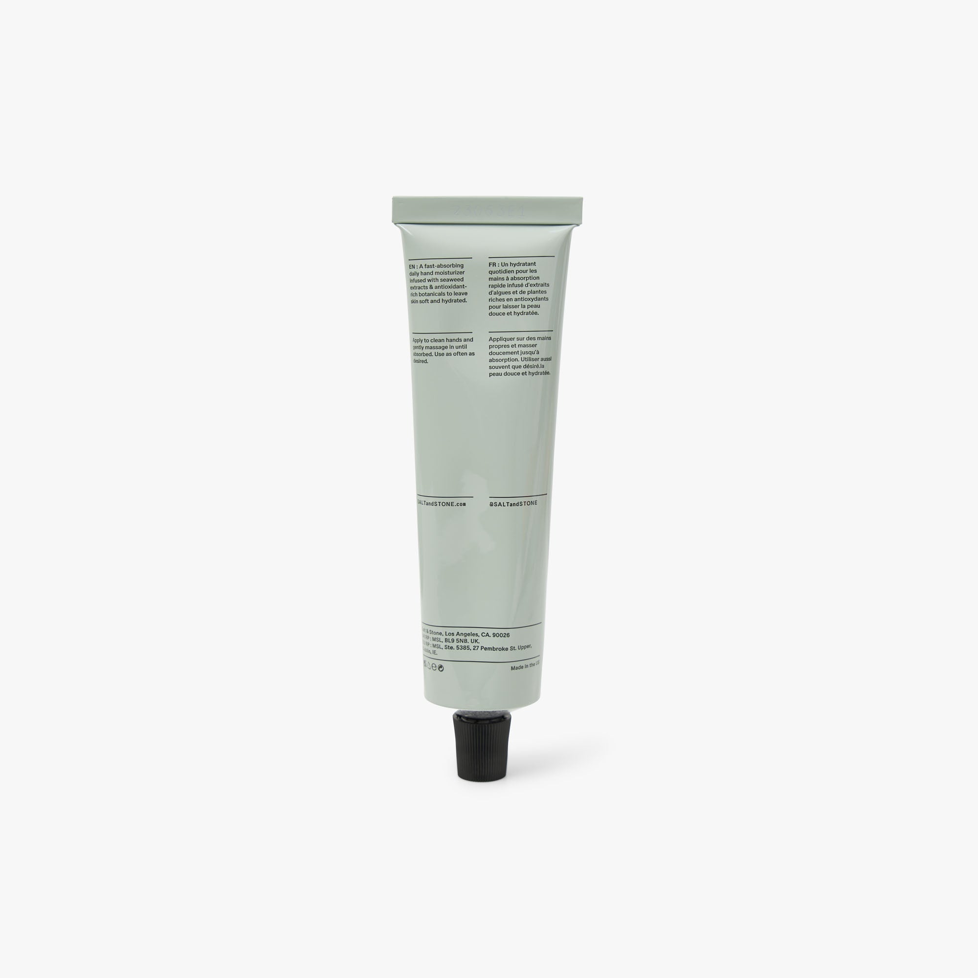 SALT & STONE Hand Cream / Bergamot & Hinoki