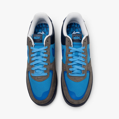 Nike x Stash Air Force 1 Low SP / Soft Grey / Varsity Royal