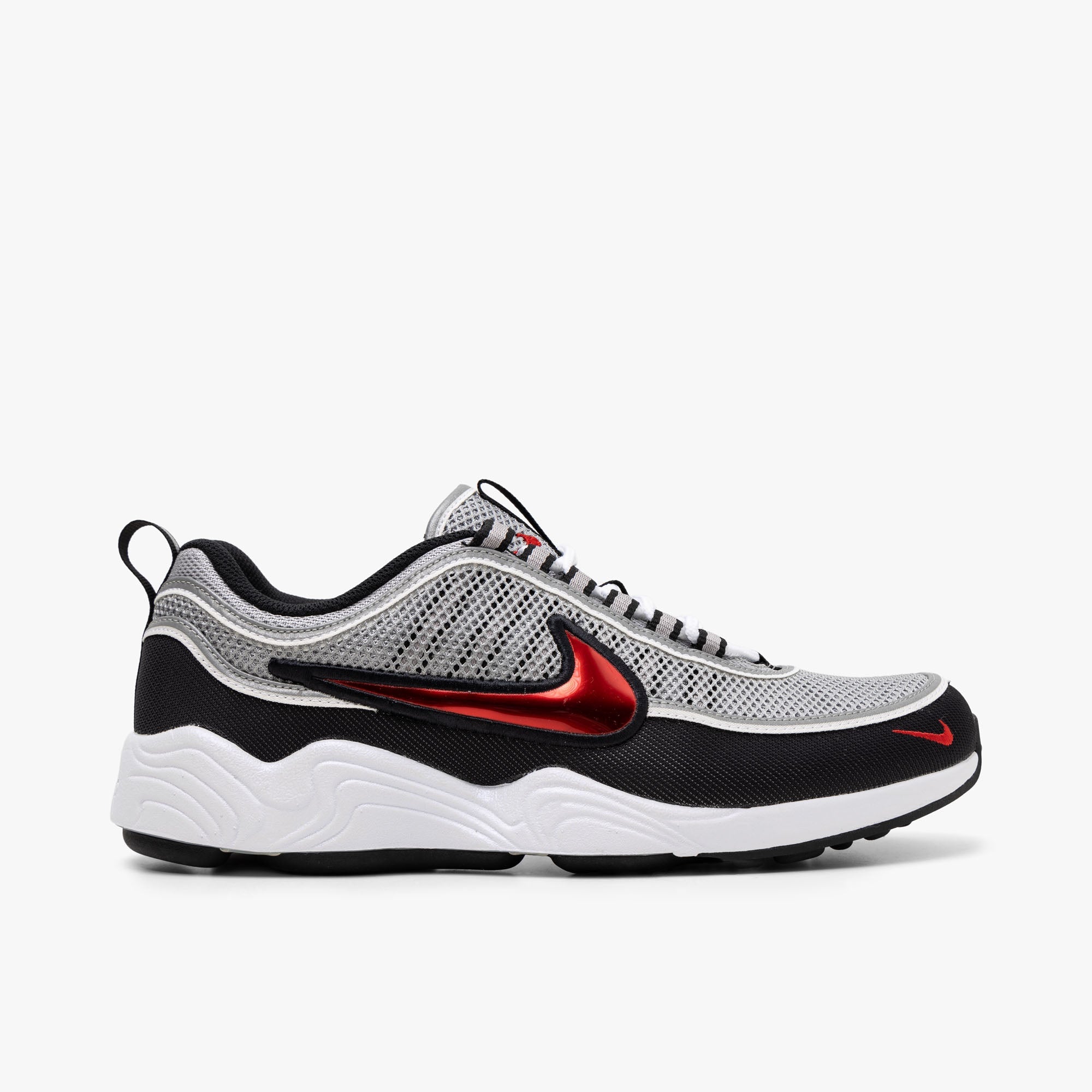 Nike Air Zoom Spiridon SP Metallic Silver / Sport Red
