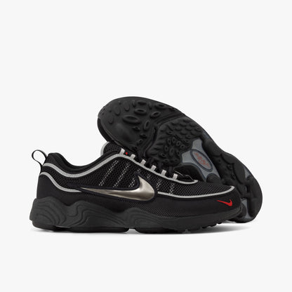 Nike Air Zoom Spiridon SP / Black / Black - Metallic Silver
