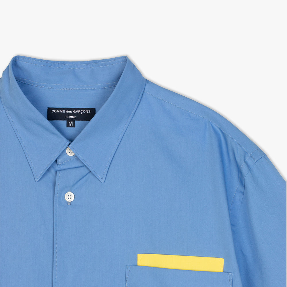 COMME des GARÇONS HOMME Button Up Shirt / Sax