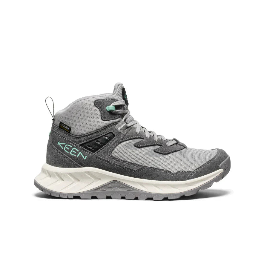 WOMEN'S KEEN HIGHTRAIL WATERPROOF HIKING BOOT | ALLOY / LICHEN