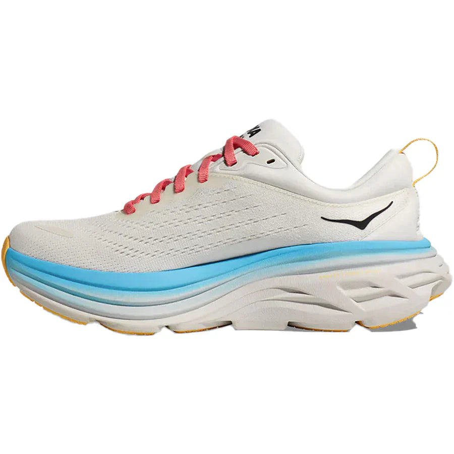 WOMEN'S HOKA BONDI 8 | BLANC DE BLANC / SWIM DAY
