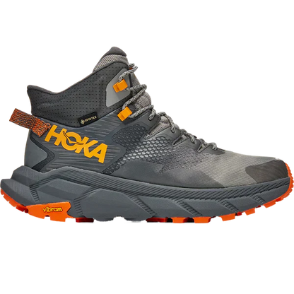 MEN'S HOKA TRAIL CODE GTX | CASTLEROCK / PERMISSION ORANGE