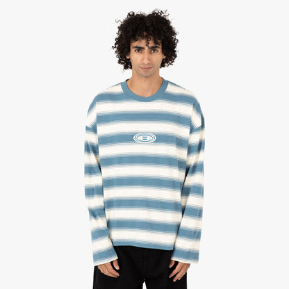 Honor The Gift 1988 Stripe Long Sleeve T-shirt / Cream