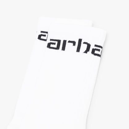 Carhartt WIP Carhartt Socks / White / Black