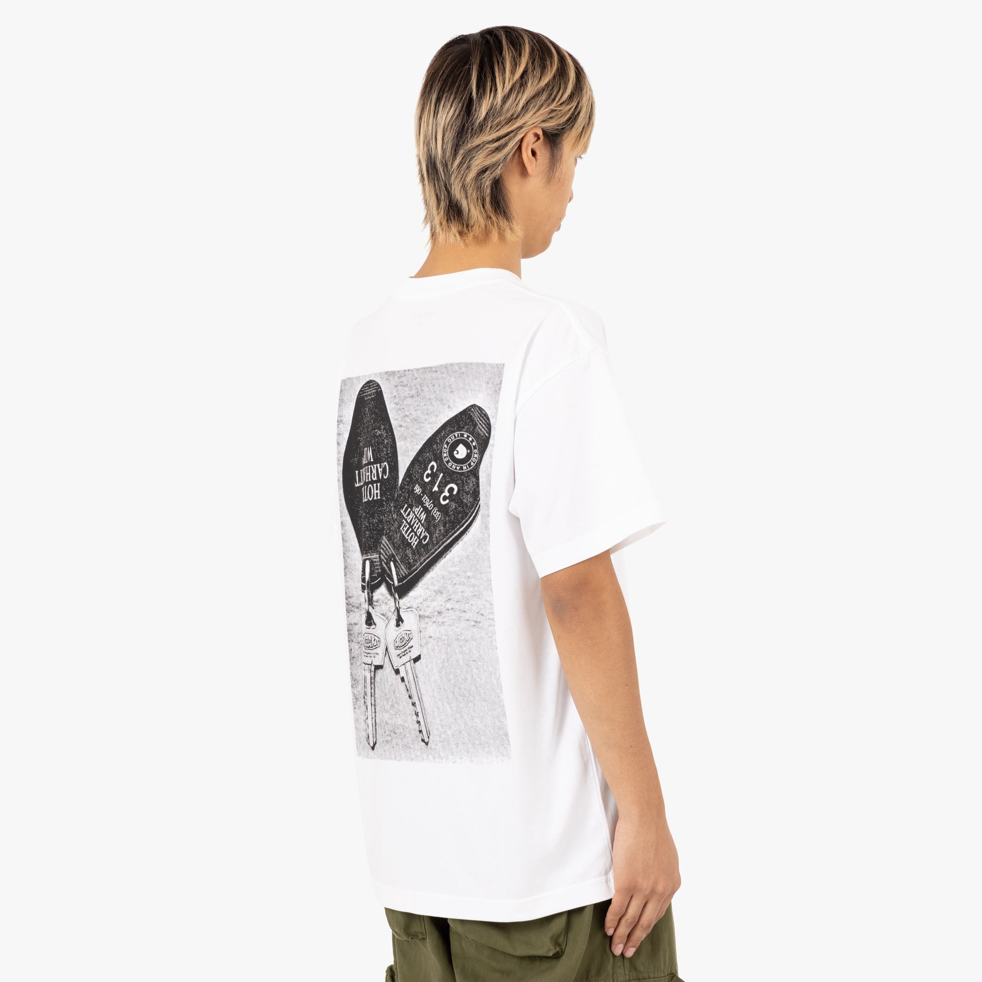 Carhartt WIP Hotel Keys T-shirt White / Black