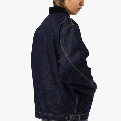 Carhartt WIP OG Detroit Jacket / Denim Blue / Black Rinsed