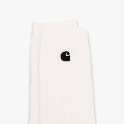Carhartt WIP Madison Socks (2-Pack) White