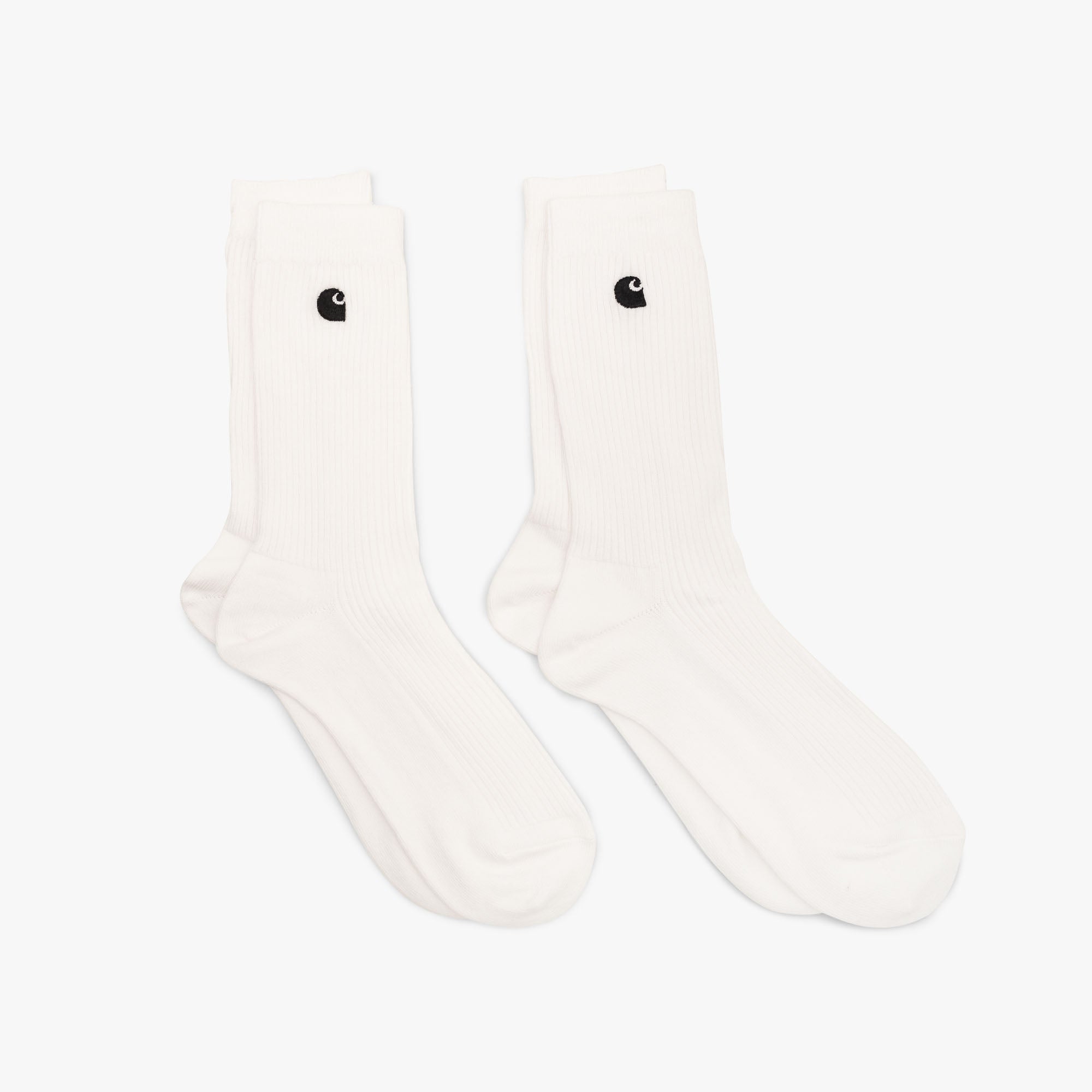 Carhartt WIP Madison Socks (2-Pack) White