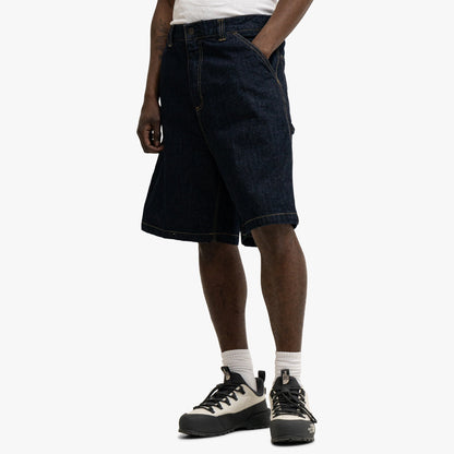 Carhartt WIP OG Single Knee Short Blue Rinsed