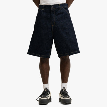 Carhartt WIP OG Single Knee Short Blue Rinsed